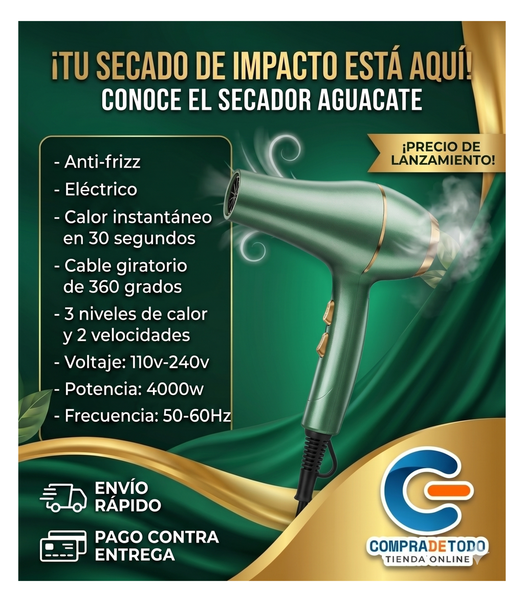 COMBO Secador, Plancha y Cepillo Secador