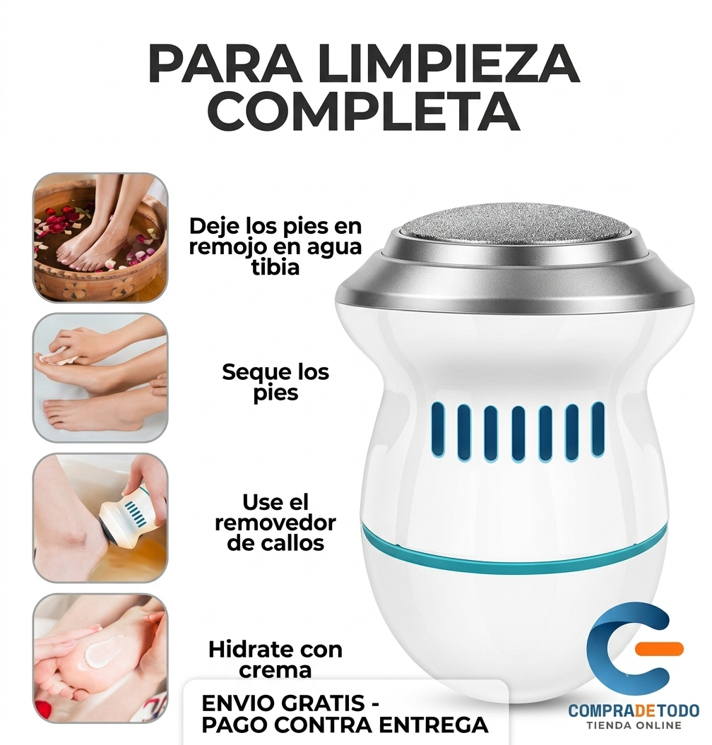 REMOVEDOR DE CALLOS Recargables