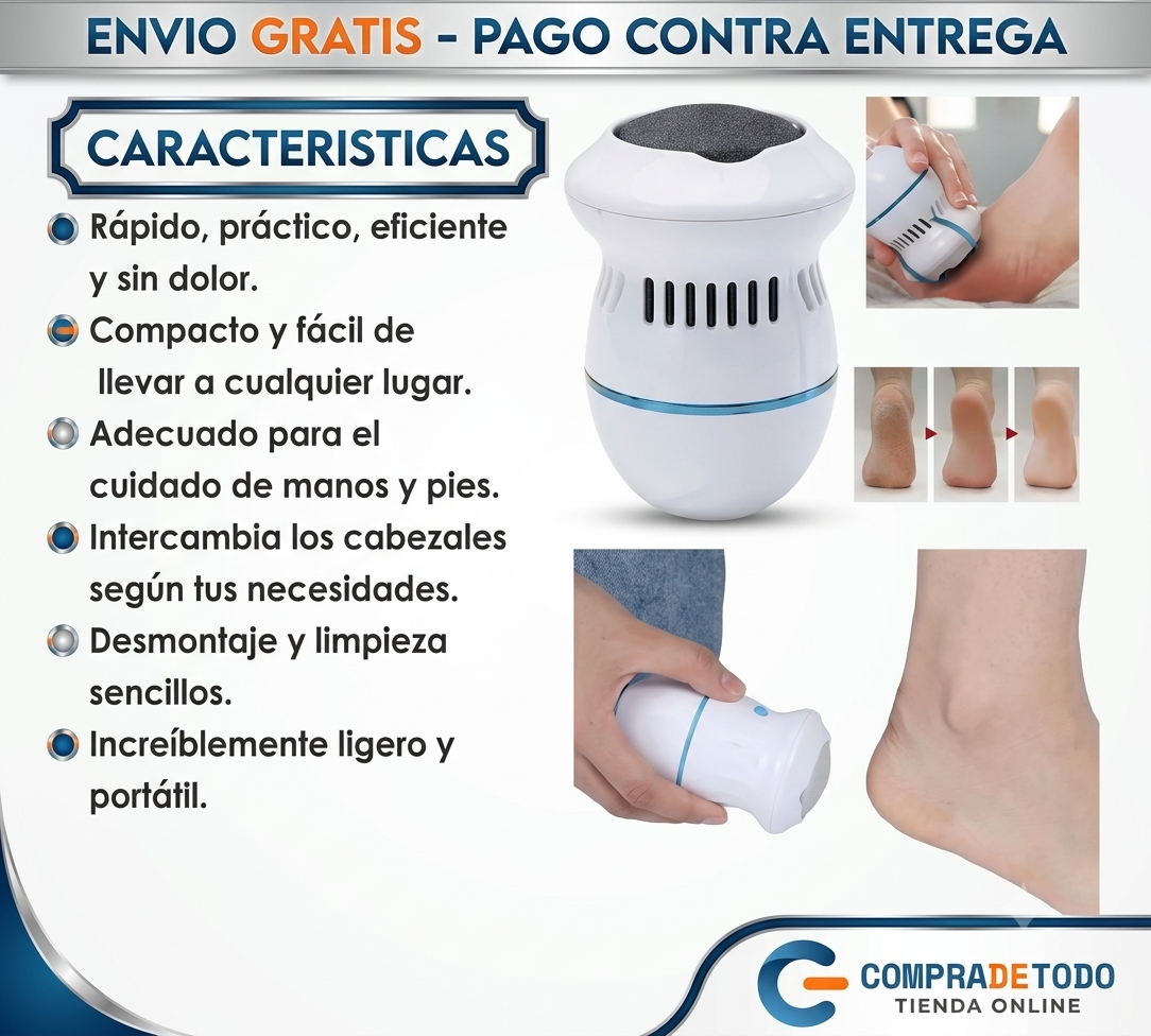 REMOVEDOR DE CALLOS Recargables