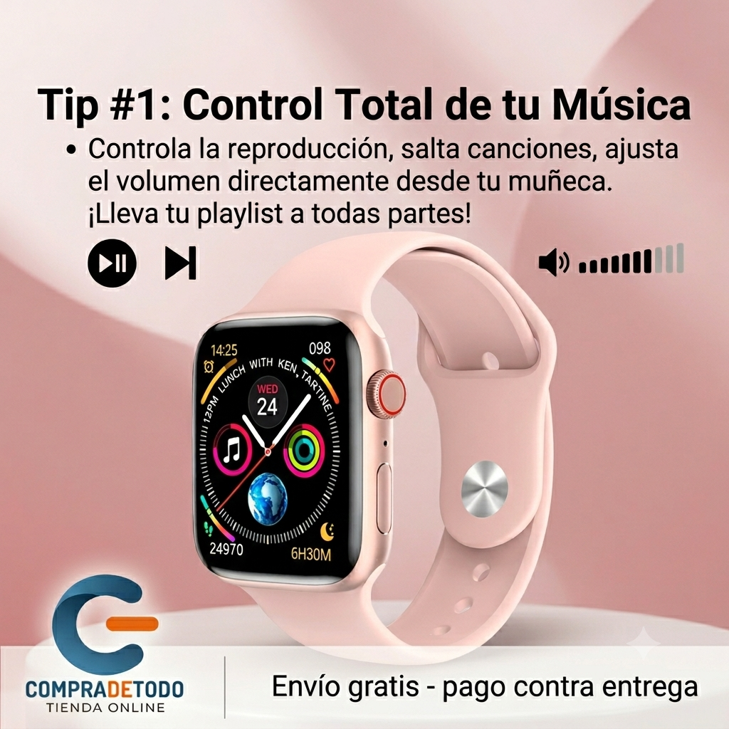 Reloj T500 Smartwatch Doble Pulso