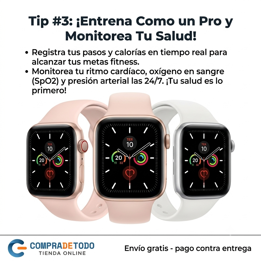 Reloj T500 Smartwatch Doble Pulso