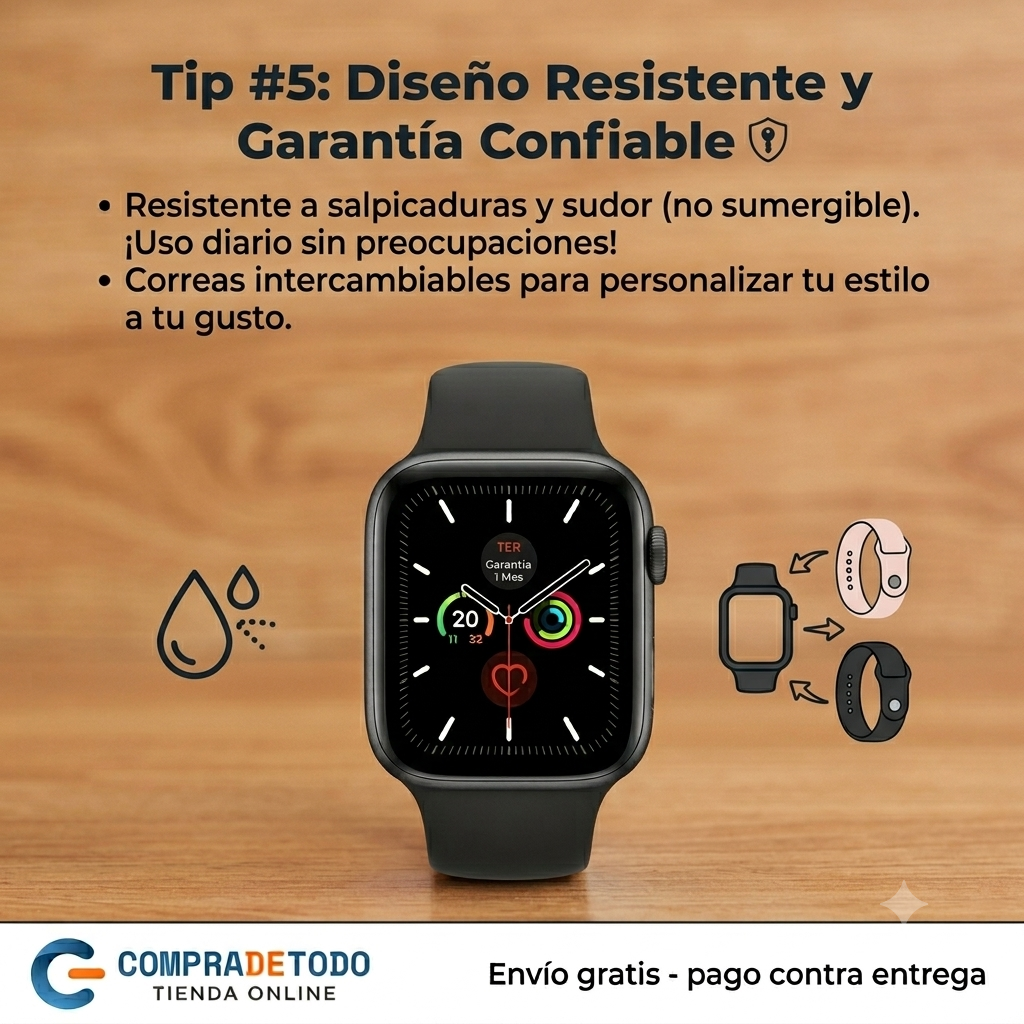 Reloj T500 Smartwatch Doble Pulso