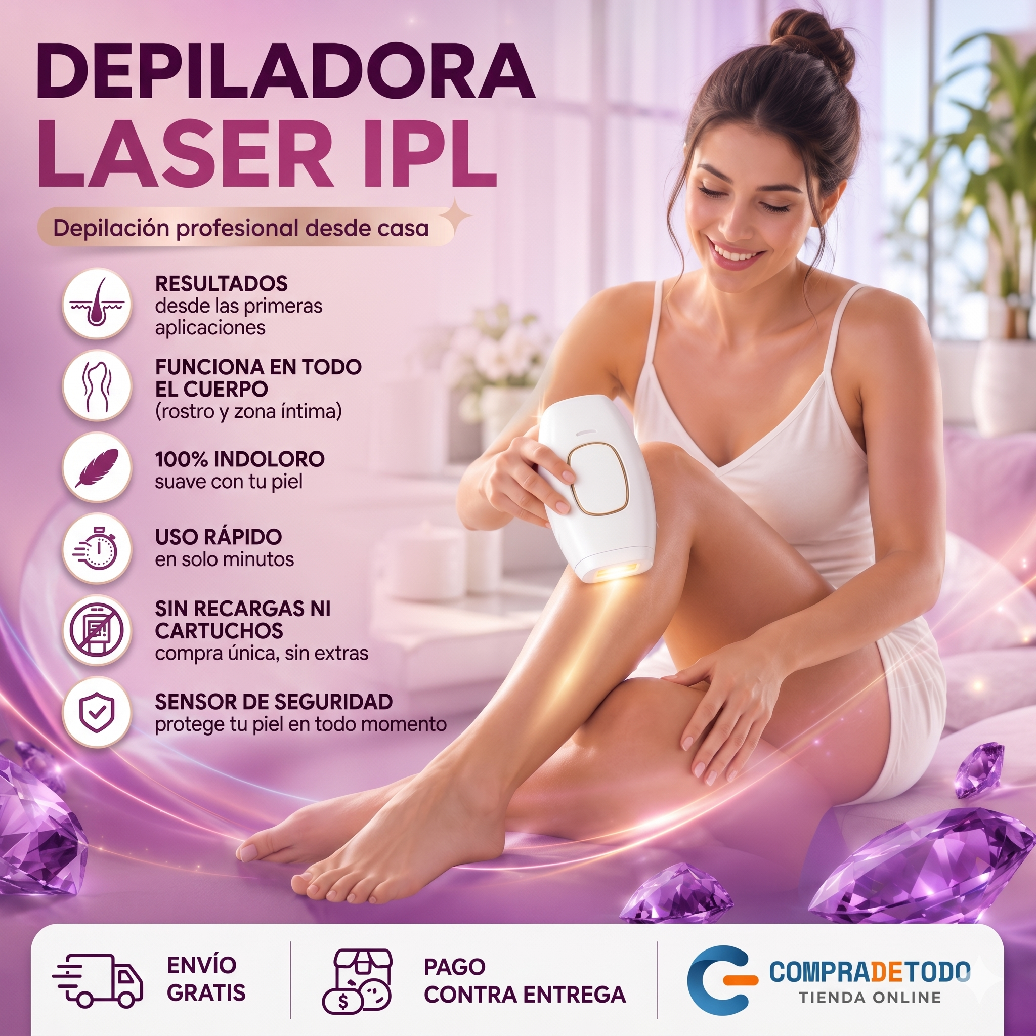 DEPILADORA LASER IPL