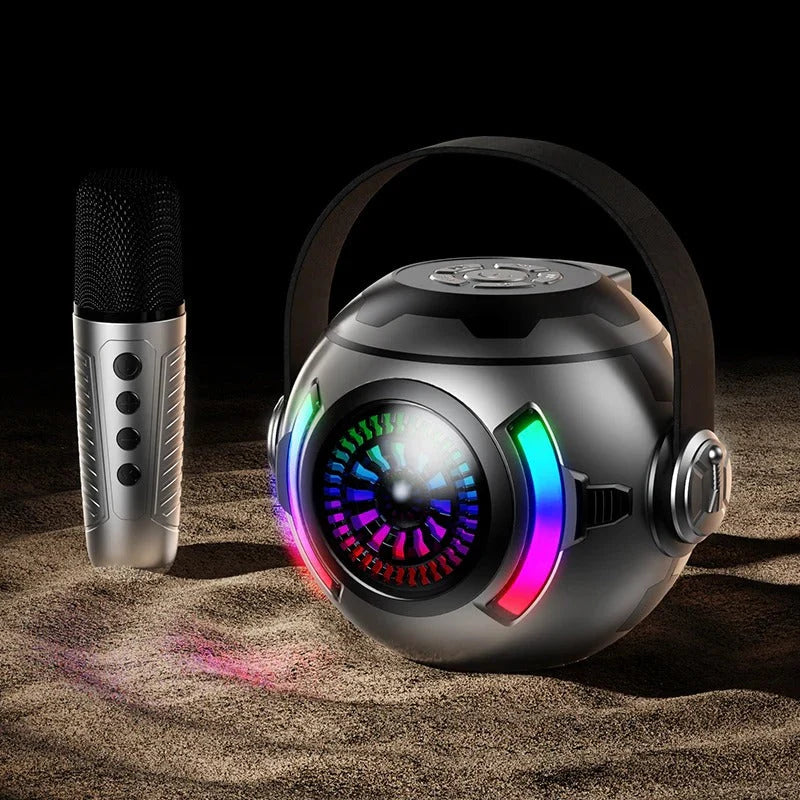 Mini Parlante Con Karaoke  KM-V33 FX